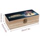 thumbnail image 2 of En Tus Sueños Caja Organizadora de Madera Rústica - Caja Decorativa Multifuncional para Escritorio, Hogar, Oficina, Joyas y Manualidades, 2 of 6