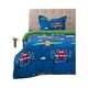 thumbnail image 4 of Plumón Infantil Sherpa Doral Avionetas 1.5 Plazas Azul/Verde, 4 of 5