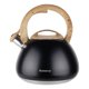 thumbnail image 1 of Tetera MARSKITOP de 2,6 L negra con silbato para cocina, 1 of 9
