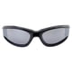 thumbnail image 2 of Gafas de sol Global Vision Marilyn 11 para mujer, ostentosas gafas de sol para moto, monturas a rayas negras o naranjas, lentes con efecto espejo, 2 of 9