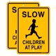 thumbnail image 1 of Letrero Slow Down Children at Play Jowanyo 43 x 30 cm (paquete de 2), 1 of 8