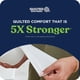 thumbnail image 3 of Papel higiénico acolchado Northern Ultra Soft & Strong, 8 rollos, 3 of 7