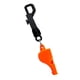 thumbnail image 3 of scuba diving silbido de supervivencia de buceo con clip naranja, 3 of 3