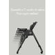thumbnail image 3 of Silla comer reclinable Lubabycas Hagaday color negro, 3 of 3