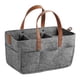 thumbnail image 1 of Bolsa De Pañales Para Bebés De Tela De Fieltro Compartimento Organizador De Productos Para Bebés Liviano Gris Oscuro, 1 of 5
