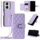 thumbnail image 1 of Funda tipo billetera FOXDOCK para Xiaomi POCO C65 – Tapa abatible con correa para mujer, 1 of 5