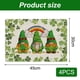 thumbnail image 3 of Juego de 4 manteles individuales de temporada de 12 x 18 pulgadas para decoraciones de fiestas, cocinas y comedores., 3 of 5