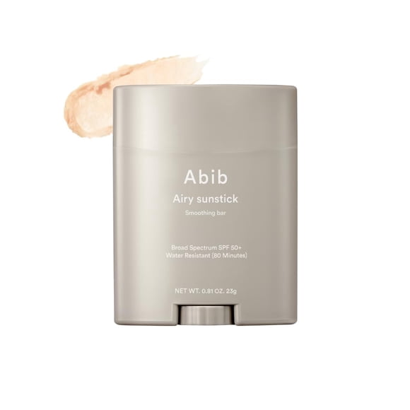 Barra suavizante Sunstick Abib Airy con protección solar SPF50+