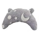 thumbnail image 1 of Brillo en la oscuridad almohada suave para perros medianos, almohada en forma para gatos y perros, juguete y regalo para perros lavables en la máquina (gris lunar, L), 1 of 3