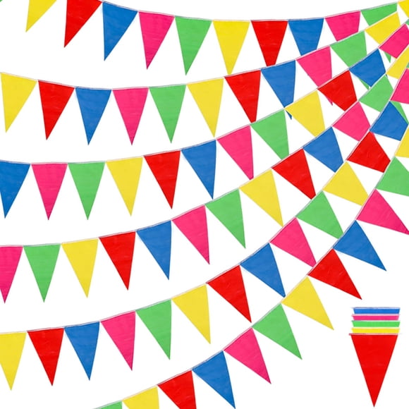 Banderas tipo banderín RUBFAC, 1020 pies, 720 unidades, multicolor