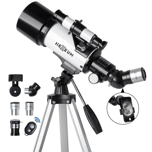 Telescopio HEXEUM de 70 mm de apertura y 500 mm de distancia focal