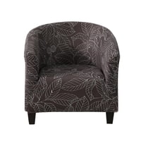 Bothyi - Fundas Para Sillas De Bañera De Poliéster Funda Para Sillón, Decoraciones Para El Hogar Para Sala De Estar, Bar Marrón