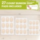 thumbnail image 2 of Almohadillas para juanetes Bukihome impermeables, paquete de 27, color beige, 2 of 8