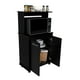 thumbnail image 4 of Mueble Microondas Con Ruedas 2 Puertas Fm-004N Negro, 4 of 10