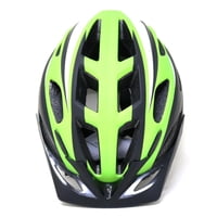 Casco Radical Mountain Mtb Con Luz Matt Negro Verde L 58-61Cm