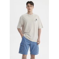 Fashionspark - Polera Hombre Print Beige- Ll