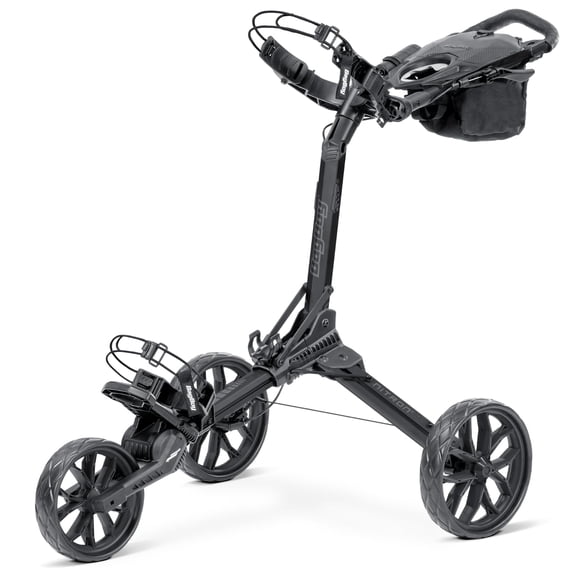 Bolsa de golf para niños Nitron, con apertura automática, color negro y pizarra