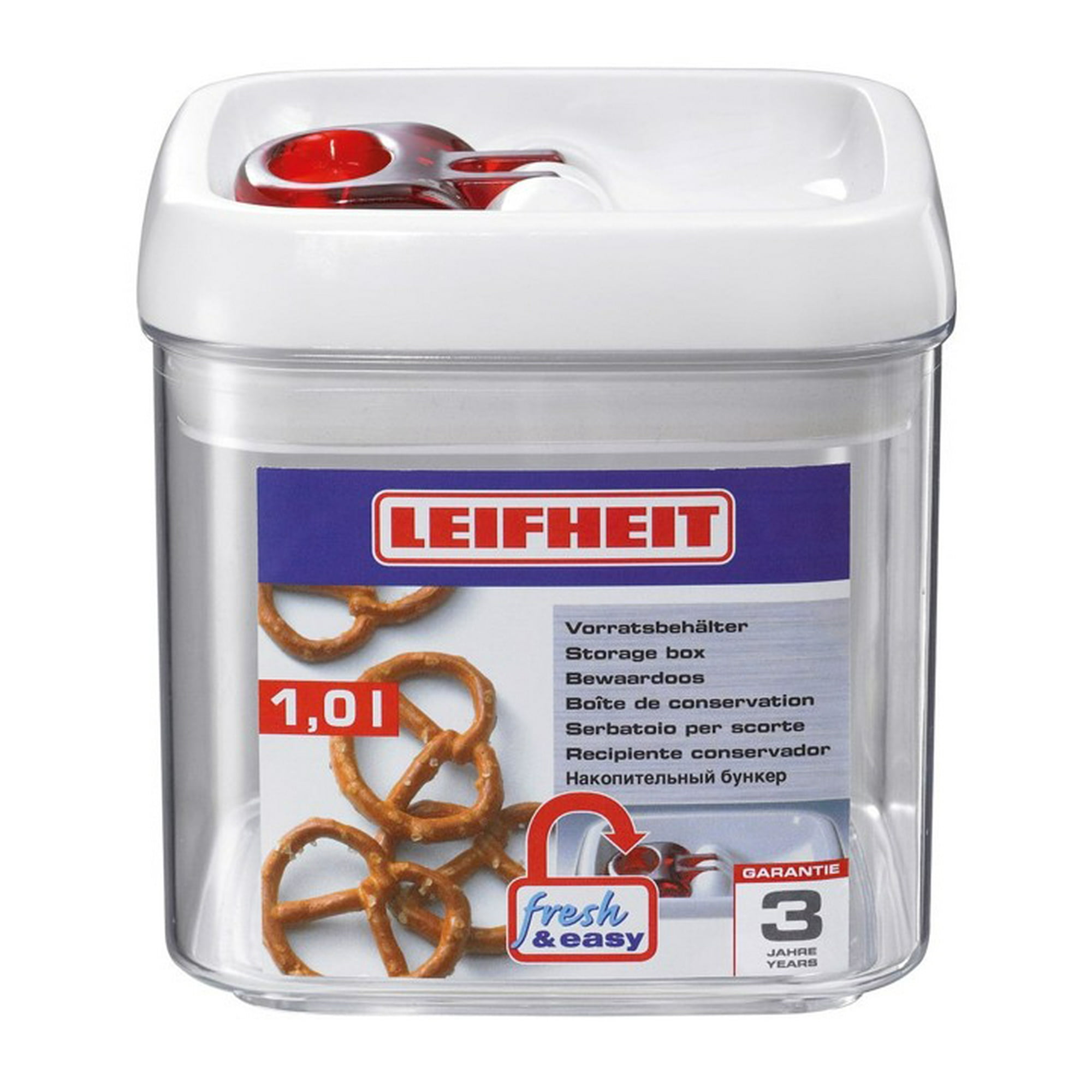 Leifheit - Contenedor - Frasco Transparente