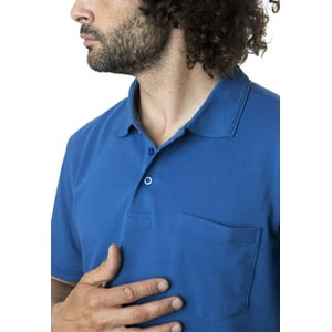 Kotting - Polera Piqué Lisa Azul Xl