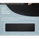 thumbnail image 3 of Alfombra de piso Matterly 51 × 183 cm con textura de cuero (negro), 3 of 8