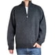 thumbnail image 3 of Sweater Hombre Frizado Tejido Cuello Alto Cierre Colores 2097, 3 of 4