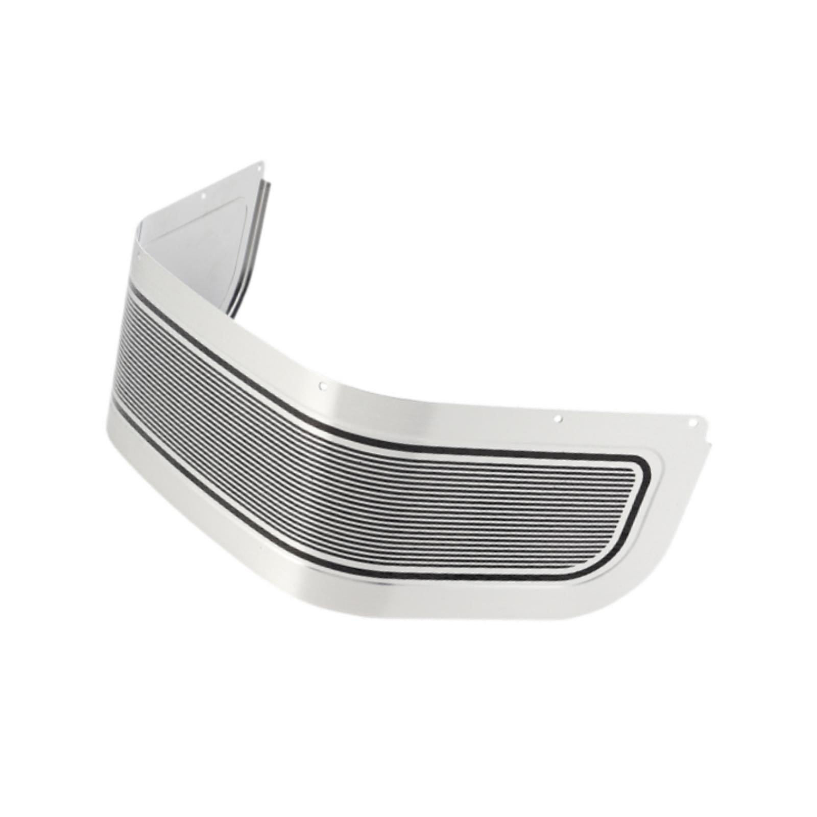 Magideal - Faldón Embellecedor De Guardabarros Delantero Faldón Embellecedor De Guardabarros Delantero Práctico Fácil De Usar Metal Reemplazar Cómodo Resistente