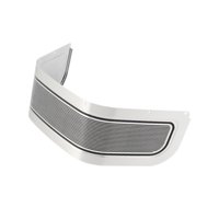 Magideal - Faldón Embellecedor De Guardabarros Delantero Faldón Embellecedor De Guardabarros Delantero Práctico Fácil De Usar Metal Reemplazar Cómodo Resistente