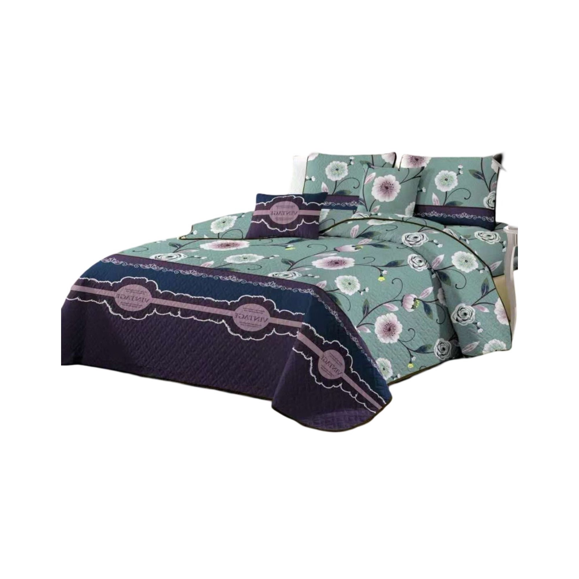 Genérico - Quilt Reversible De Verano - Diseño Fresco D12