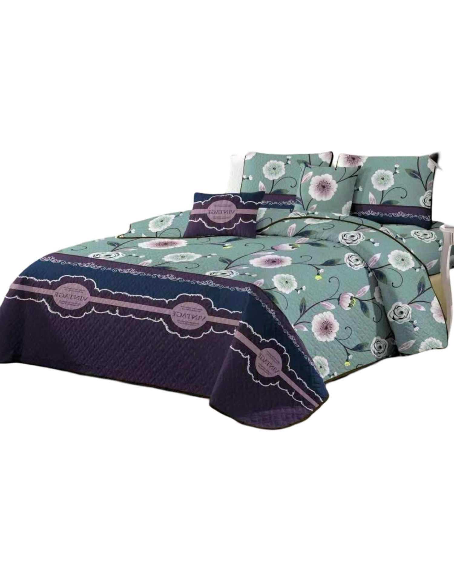 Genérico - Quilt Reversible De Verano - Diseño Fresco D12