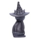 thumbnail image 3 of Gorro de bruja Nemesis Now Purrah con forma de gato oculto, 13,5 cm, 3 of 6