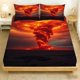 thumbnail image 1 of 3pcs Volcanic Eruption Digital Printing Bedding Three-Piece Set Polyester Wear-Resistant And Wrinkle-Resistant, 1 of 1