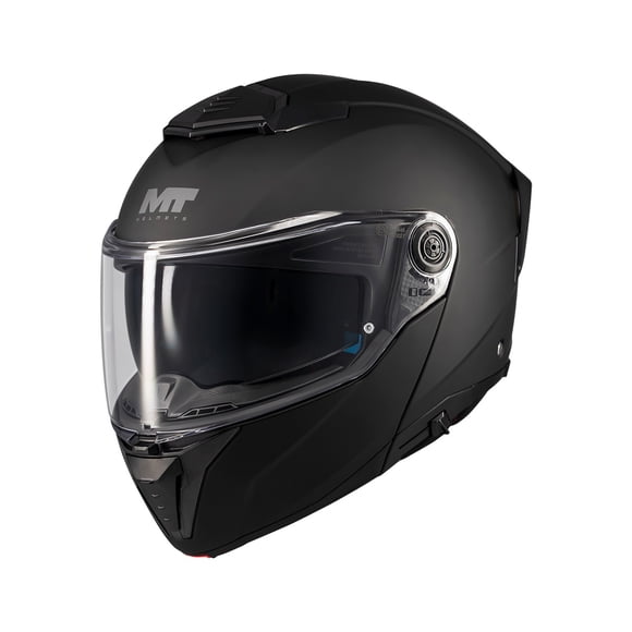 Casco MT FU404SV Atom 2 SV Solid A1 Negro Mate S + pinlock MT-V-35