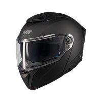 Mt Helmets - Casco Mt Fu404Sv Atom 2 Sv Solid A1 Negro Mate S + Pinlock Mt-V-35