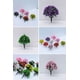 thumbnail image 5 of suxuMhao Árboles Artificiales, 30 Pzas 2in Mini Árboles Falsos Simulados, Rosa Oscuro + Verde, Árbol Modelo de Escena de Mesa de Arena de Paisaje, Manualidades DIY, Adecuado para Mesa de Arena,, 5 of 5