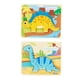 thumbnail image 2 of 2x Rompecabezas De Dinosaurios De Madera Para Ni?os De 1 2 3 A?os Juguetes Educativos, 2 of 7