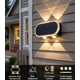 thumbnail image 2 of Luces solares para cerca Hiromeco, paquete de 8, LED impermeables IP65, 2 of 9