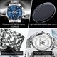 thumbnail image 3 of Reloj OLEVS Hombre Cronógrafo 41mm Acero Azul Fecha, 3 of 3