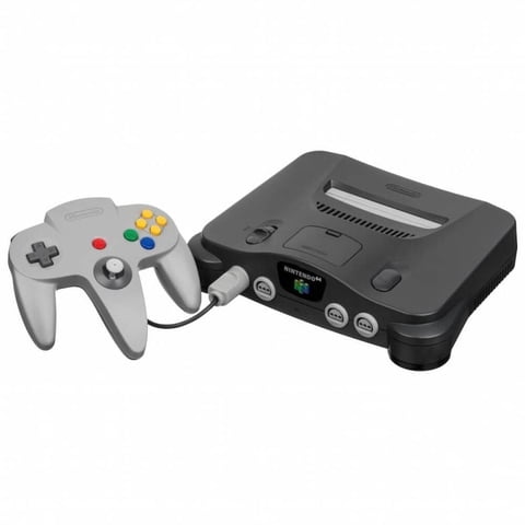 Nintendo 64 Negra - Reacondicionado