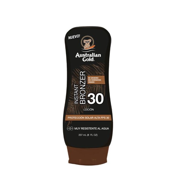 Bronceador Australian Gold instant bronzer fps30, 237 ml