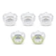 thumbnail image 1 of Chupetes NUK Comfy Orthodontic Timeless de 0 a 6 meses, paquete de 5, 1 of 5