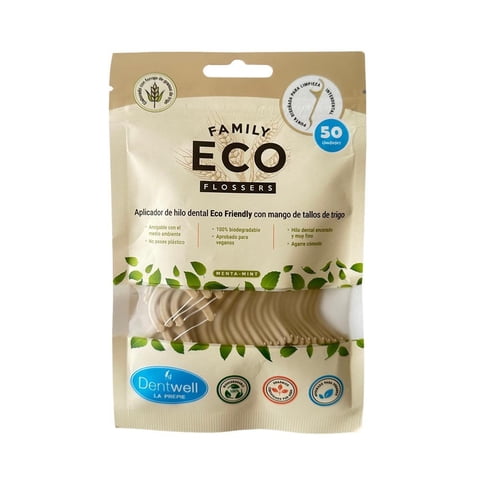 Hilo Dental Encerado Con Menta 50 Unidades Dentwell