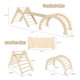 thumbnail image 3 of Triangulo Pikler con Arco y Rampa Natural, 3 of 3