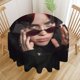 thumbnail image 2 of Billie Eilish Mantel Redondo con Estampado Icónico de Temática, Se Adapta a la Mayoría de Mesas, Fácil de Cuidar, Regalo Perfecto para Aficionados, Amigos y Familia.152cm, 2 of 5