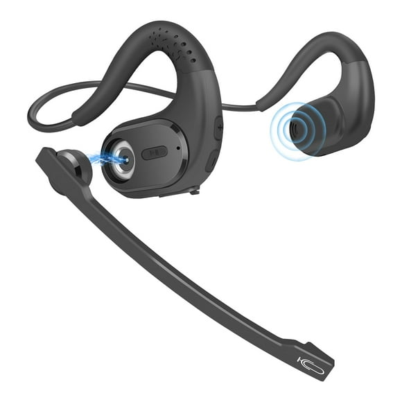 Auriculares Bluetooth BANIGIPA con micrófono extraíble, batería de 12 horas