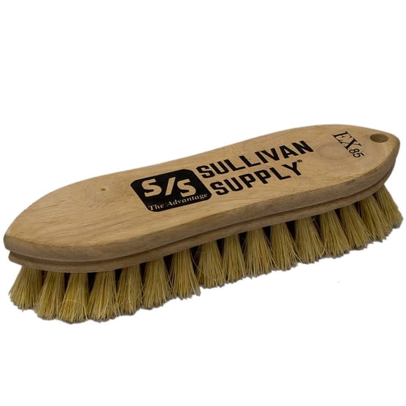 Cepillo Sullivan's EX-85 con cerdas de tampico de 1" y mango de madera