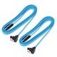 thumbnail image 5 of 2 piezas de cable de datos sata3.0 de alta velocidad 6 gb / s clips de bloqueo de serie de plomo 1 m, 5 of 6