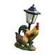 thumbnail image 2 of Figura De Patio Con Luz Solar, Bonito Adorno De Césped Para Regalos De Inauguración De La Casa, Pollo, 2 of 3