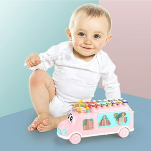 Genérico - Juguete Xilófono Colorido Autobús Musical Niños Bebés Lau