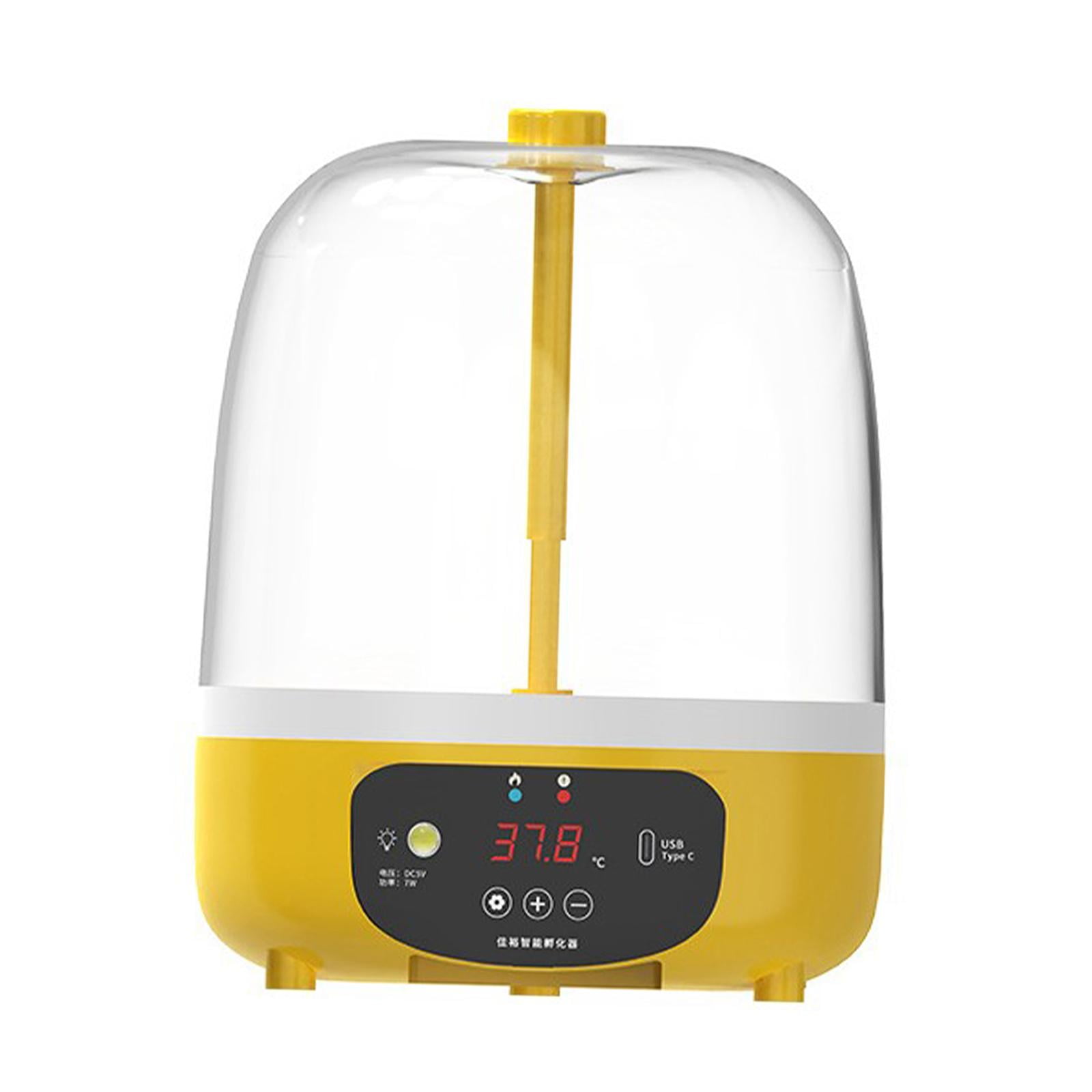 Magideal - Incubadora De Huevos Digital Para Aves De Corral, Incubadora De Huevos Portátil, 4 Huevos, Incubadora De Pollos, Máquina Para Incubar Aves De Corral, Manual