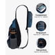 thumbnail image 4 of Mochila WATERFLY, bolsa bandolera plegable para senderismo y viajes, color azul, 4 of 7
